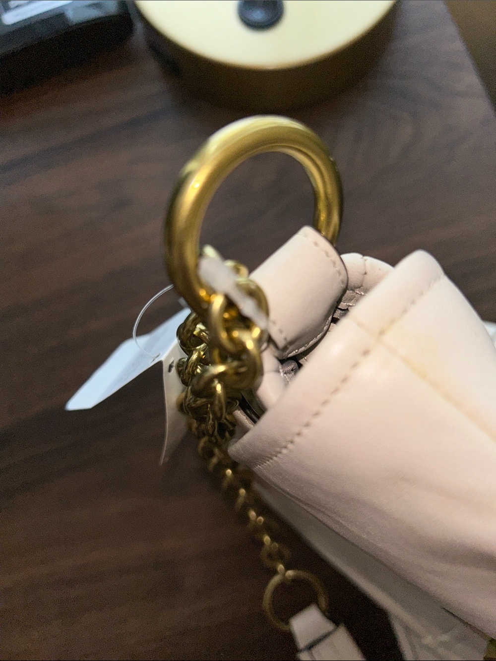 Coach Chelsea Leather Shoulder Bag with Gold Chain- NWT - Picture 14 of 16